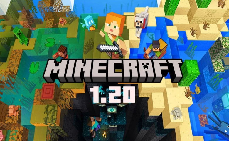Nejnovější verzi Minecraftu - Minecraft 1.20 lol