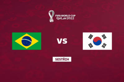 Sestřih utkání Brazílie - Jižní Korea